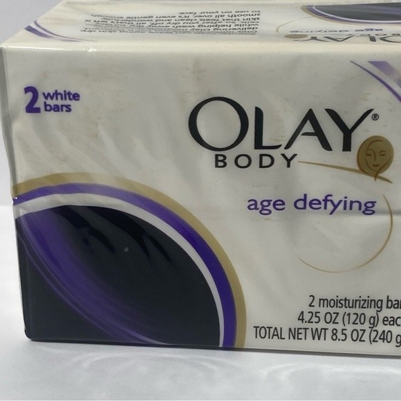 10 Bars Olay Body Age Defying Defy White Bar Soap DISCONTINUED Old Formula - Picture 11 of 16
